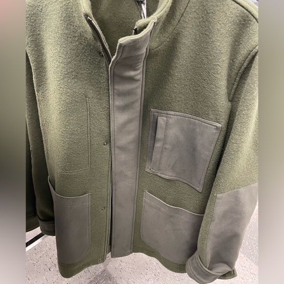 Ted Baker Size Men (Whool Funnel Neck coat)